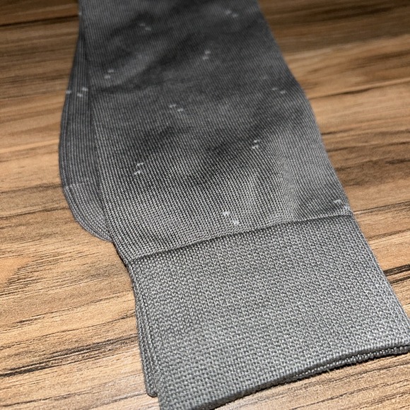 Size Medium (39-42) ZARA Grey Mercerised Socks - Picture 2 of 6